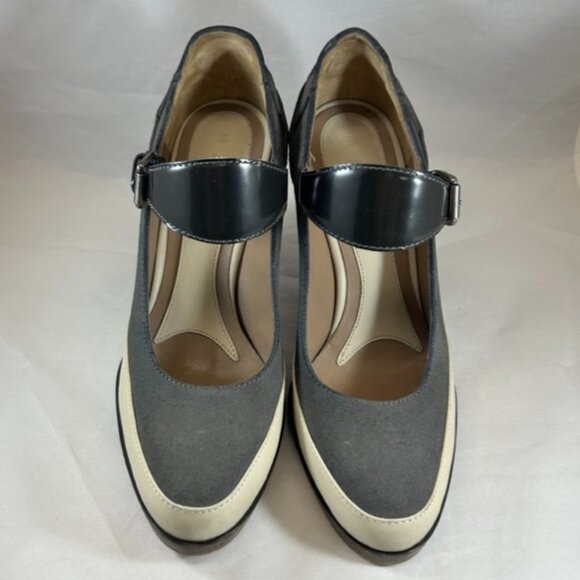 Marni grey suede Mary Janes, size 39 - Picture 2 of 13